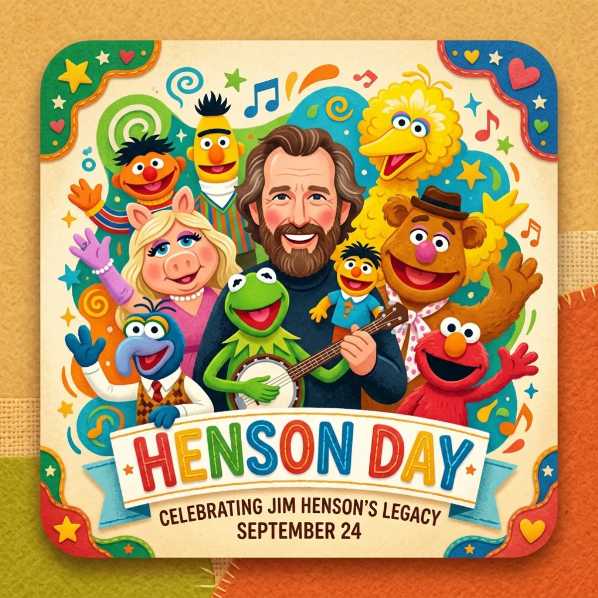 Henson Day AR event poster